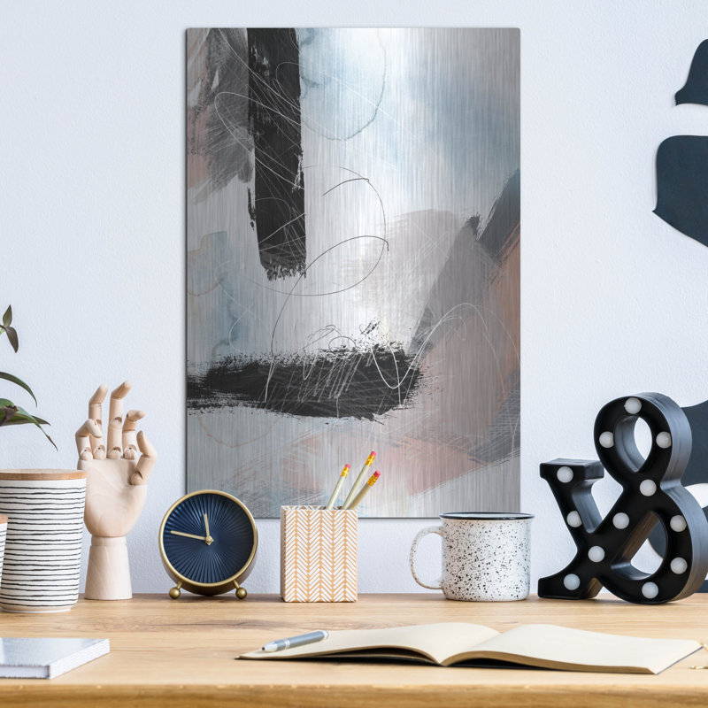 «Abstract Blush No. 1» par Louis Duncan, H 16 po x l 12 po