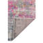 Nieve Abstract Durable Performance Pink/Orange Area Rug-68028183