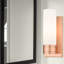 Applique murale 1 lumière 5 po avec abat-jour H 8 po Ballston - Cofield-106911332-111063951