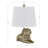 17.25" Resin Pug Table Lamp With Shade-1667233455-1667233449