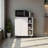 White 2-door Kitchen Storage Cabinet
