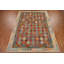 Tapis oriental géométrique en laine Kilim 10 x 13