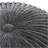 Renee - Round Pouf - Slate Grey-120220481