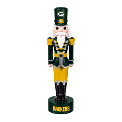 Casse-noisette lumineux DEL sous licence officielle NFL, 30 cm de hauteur