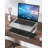 Laptop Stand For Desk, Metal Computer Riser, Heavy Stable PC Holder, Ergonomic Laptops Elevator For 12 To 17.3 Inches Notebook Computer, Silver