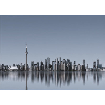 Toronto, horizon, art mural