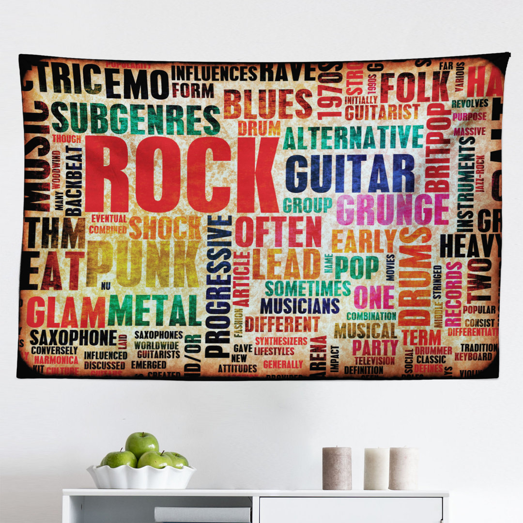 Microfiber Tapestry East Urban Home 