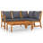4 Piece Lounge Chair with Cushions-2106314088-2054465669