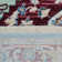 Crayton Machine Made Polyester Area Rugs - Red Colour, Oriental Design, Low Pile Machine Made Area Rugs for Living Room, Bed Room