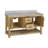 Gola 60'' Double Bathroom Vanity with Carrara Marble Top