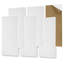 Acoustic Panels 12-Pack Soundproof Wall Panels 24"X12"X0.4" Decorative Sound Panels High Density Sound Dampening Panels 3D Slat Wall Panels for Walls and Ceilings-431960644