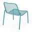 Chaises d'appoint empilables en maille métallique Bisso-1244245638