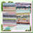 45pcs Cotton Fabric Sheets Precut Quilting Bundles