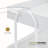 Utility Trolley with Wheels and Drawer, Stylist Rolling Storage Cart-108806123