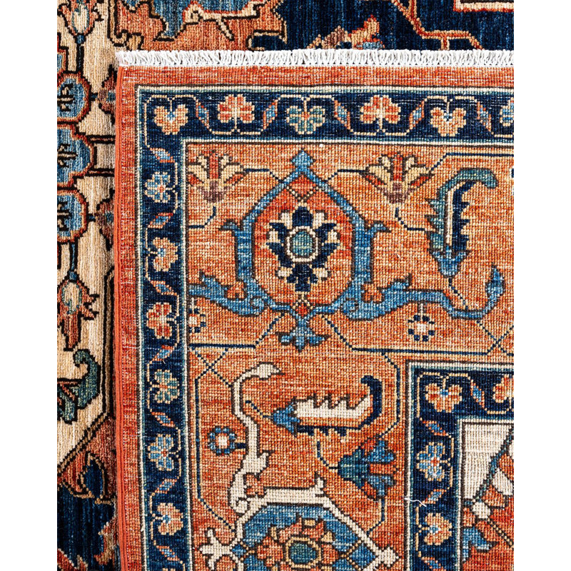 Serapi One-of-a-Kind 8' 2" X 9' 11" Hand Knotted Area Rug