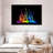 Abstract Color Splash Canvas Print-143757778