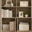 47"W Bookcase Shelf with Cabinet Doors