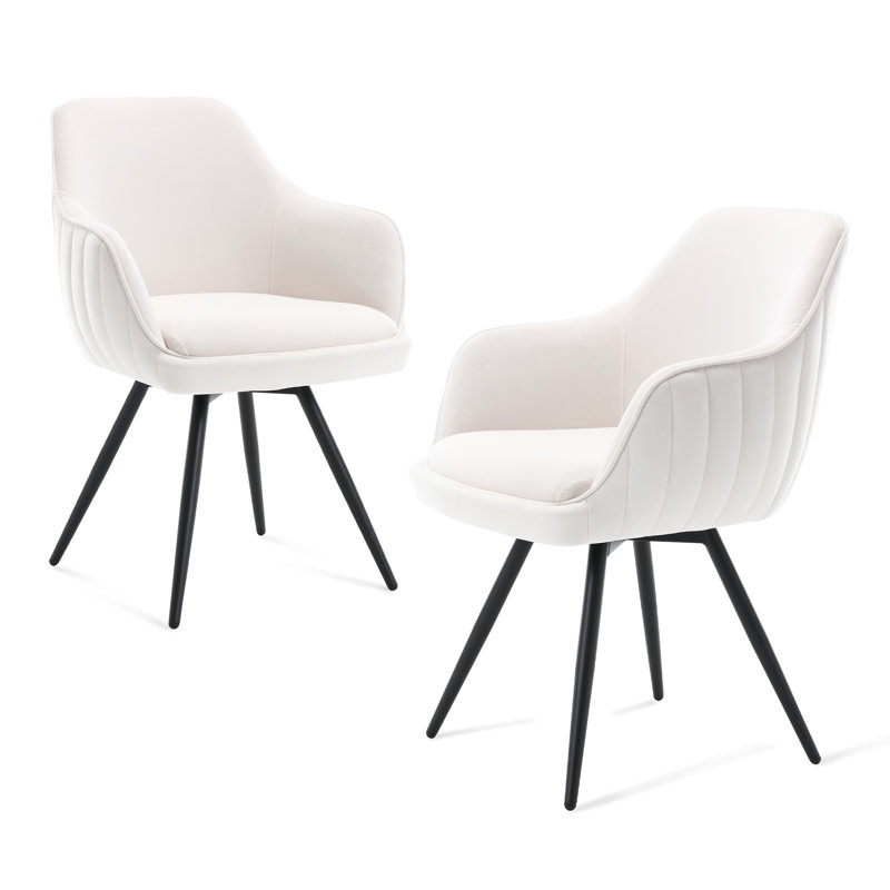 Swivel Dining Armchair (Set of 2)