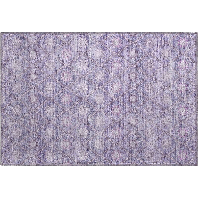 Tapis en treillis de qualité supérieure lavable à la machine AMF1858, Rectangle 1 pi 8 po x 2 pi 6 po