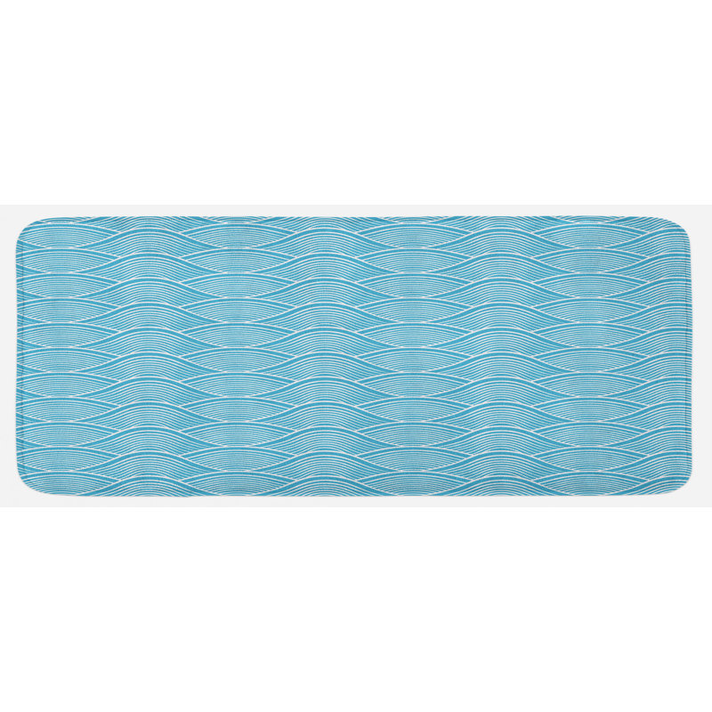 Coastal Synthetic Kitchen Mat