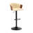 Jerahmy Modern Adjustable Swivel Metal Bar Stool-601635001