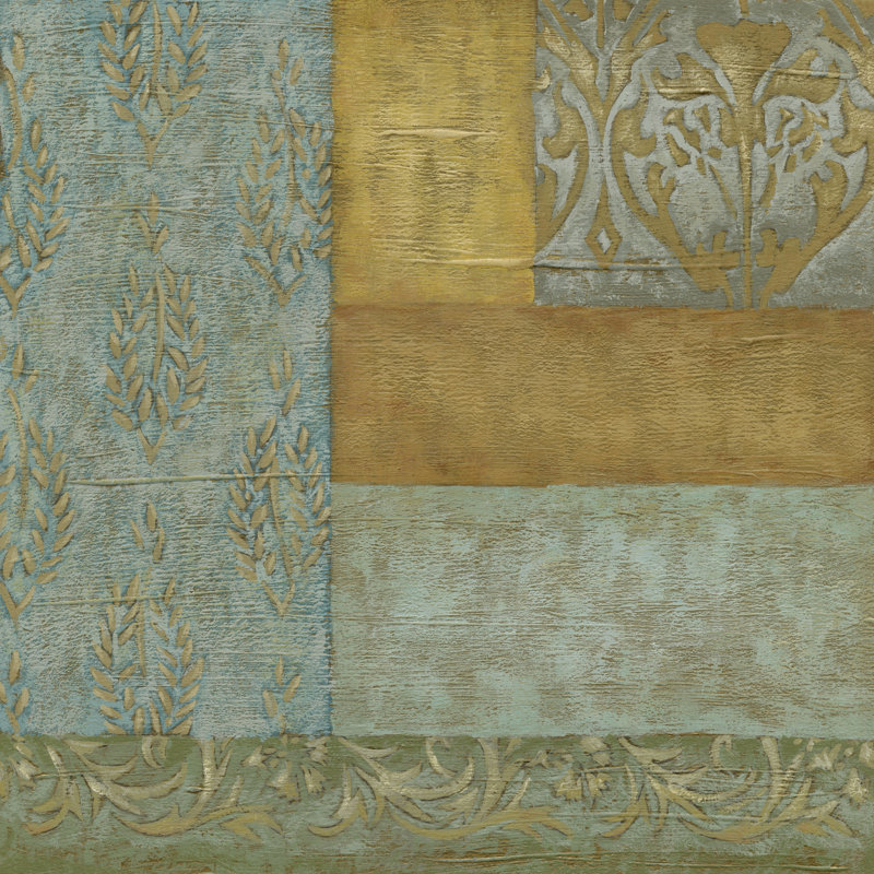 Mediterranean Tapestry I - Wrapped Canvas Print, 30cm H x 30cm W x 3.8cm D