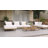 8-Pieces Teak Modular Outdoor & Patio Sectional Sofa Set With Coffee Table-500458222