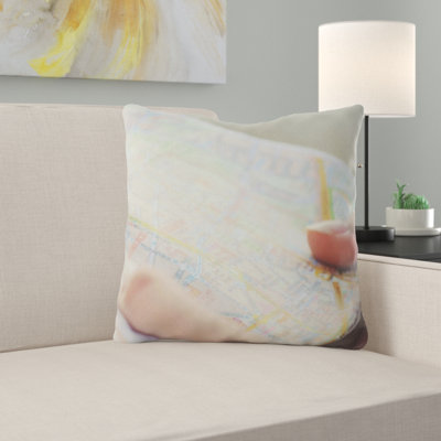 Microsuede Throw Pillow