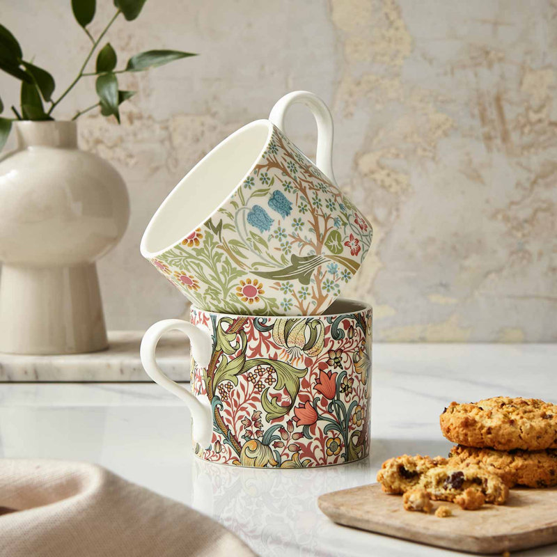 The Original Morris & Co. - Teapot and Mugs Set, Service for 2
