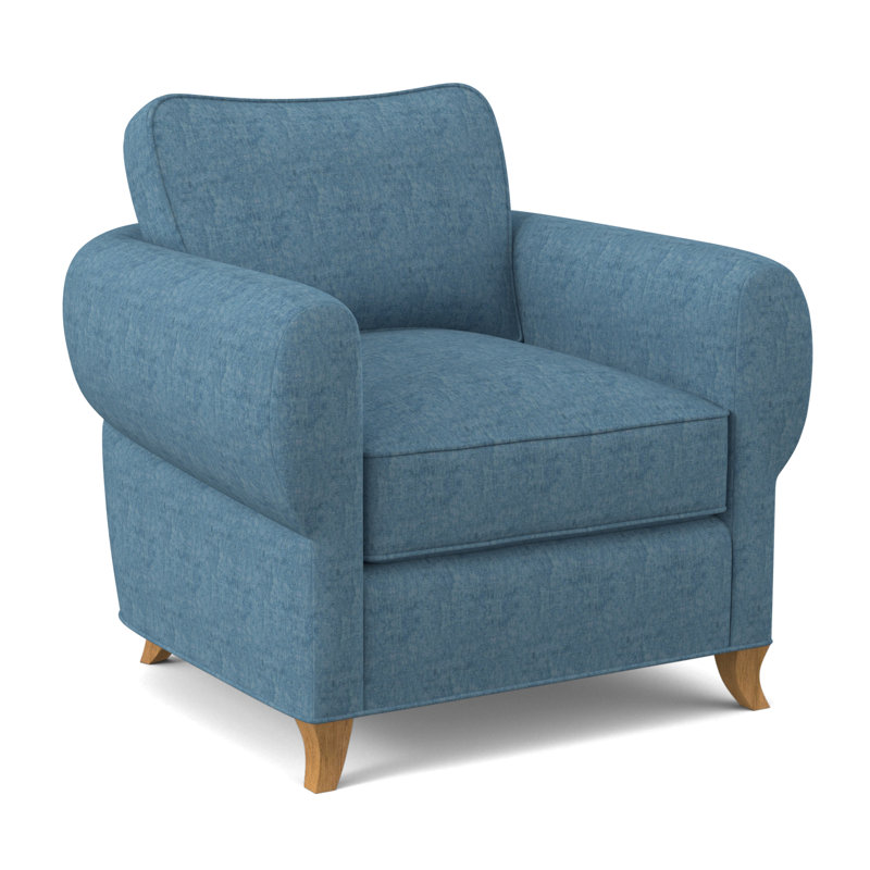 Fauteuil cocon, Ambre, Écaille de tortue lin