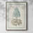 Willow Blue Besler VI Framed Print - Solid Wood-342421500