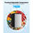 Mini Fridge 3.2 Cu.Ft Single Door Compact Small Refrigerator Stainless-117289325