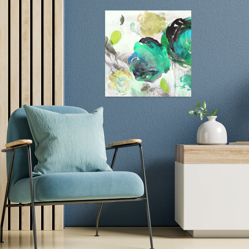 Seasons I Abstract Dreamy, art contemporain, H 18 po x l 18 po