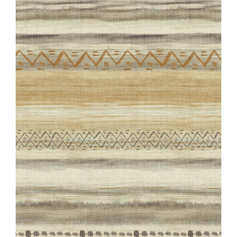 Kaicee Abstract Roll, Butterscotch/Rust