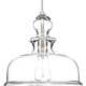 Tilden Single Light Glass Dimmable Pendant