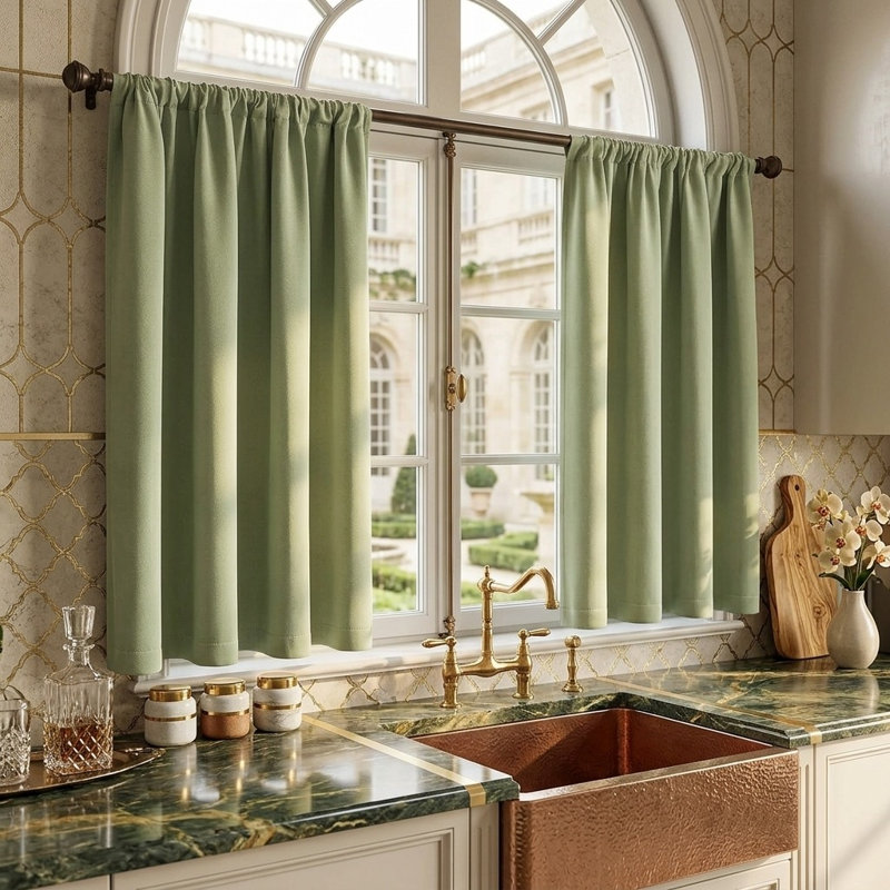Kitchen Curtain Kitchen Pelmet