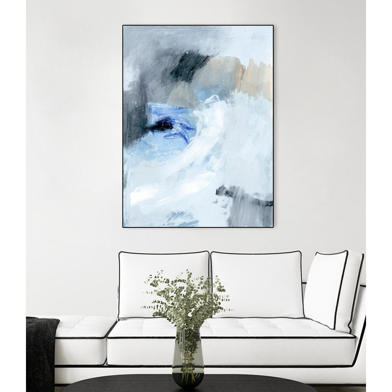 «Welle I» par Victoria Barnes, reproduction sur toile flottante, H 40 po x l 30 po