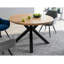 Acuna Round Metal Base Dining Table