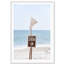 Swim Malibu Beach Print by Carly Tabak-73336182-73336184