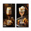 Brandy Alexander Creamy Caramel Cocktail I - ensemble de 2 impressions sur cocktail-102576291-102576297