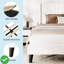 Lit plateforme tapissier blanc grand format-673440567