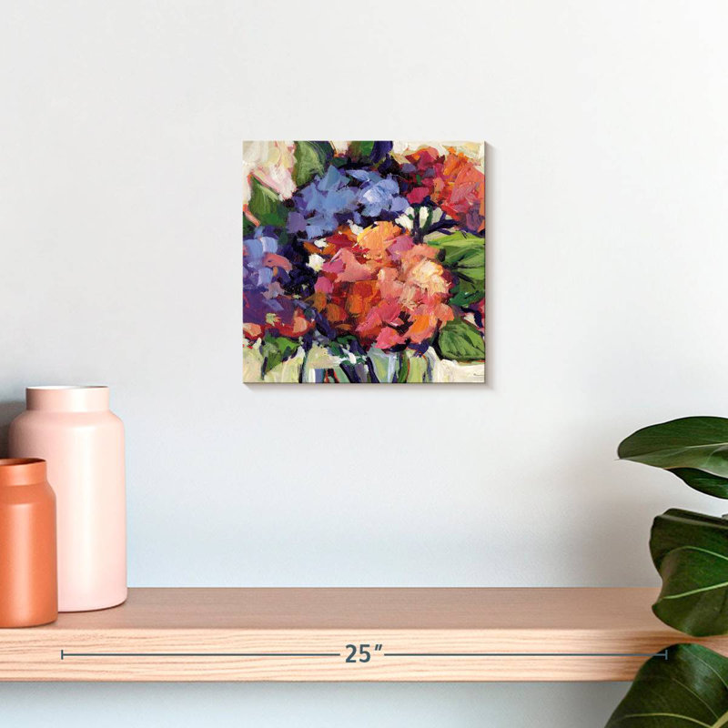 Avery Multi Hydrangeas, 10" H x 10" W