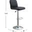 2 tabourets de bar réglables, similicuir, base, tabouret de bureau contemporain, 2 tabourets de couloir modernes-151508322