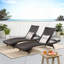 Ensemble de chaises longues inclinables 79,25 po Blaise-4451019