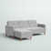Kayden Upholstered Reversible Sectional with Storage