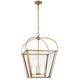 Chapman & Myers Riverside Small Square Lantern