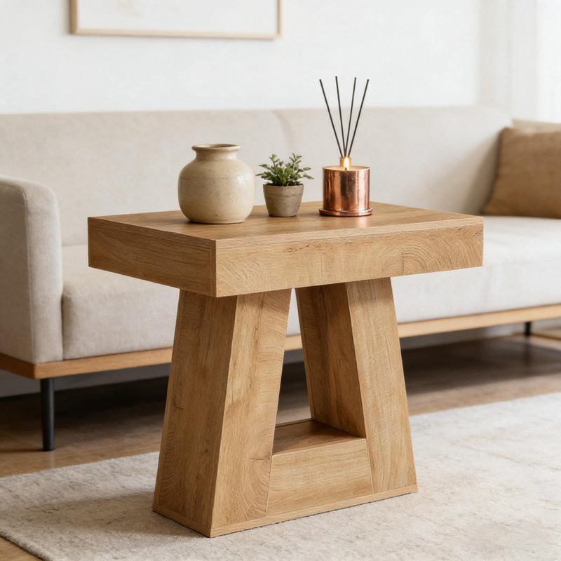 Bois avec base robuste