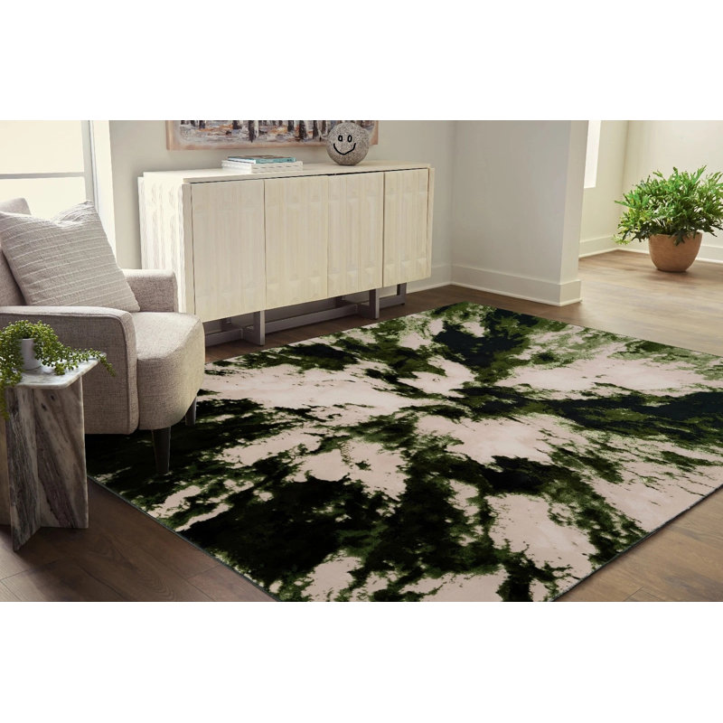 Area Rug, Rectangle 200 x 290 cm, Green