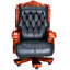 Fauteuil de direction en cuir véritable Pridemore-176107679