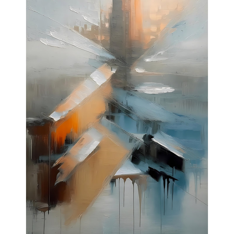 Ombres de l'horizon II, H 32 po x l 24 po